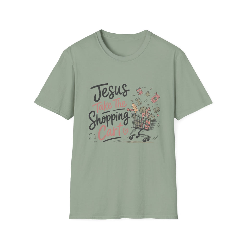 Jesus Take The Shopping Cart T-Shirt