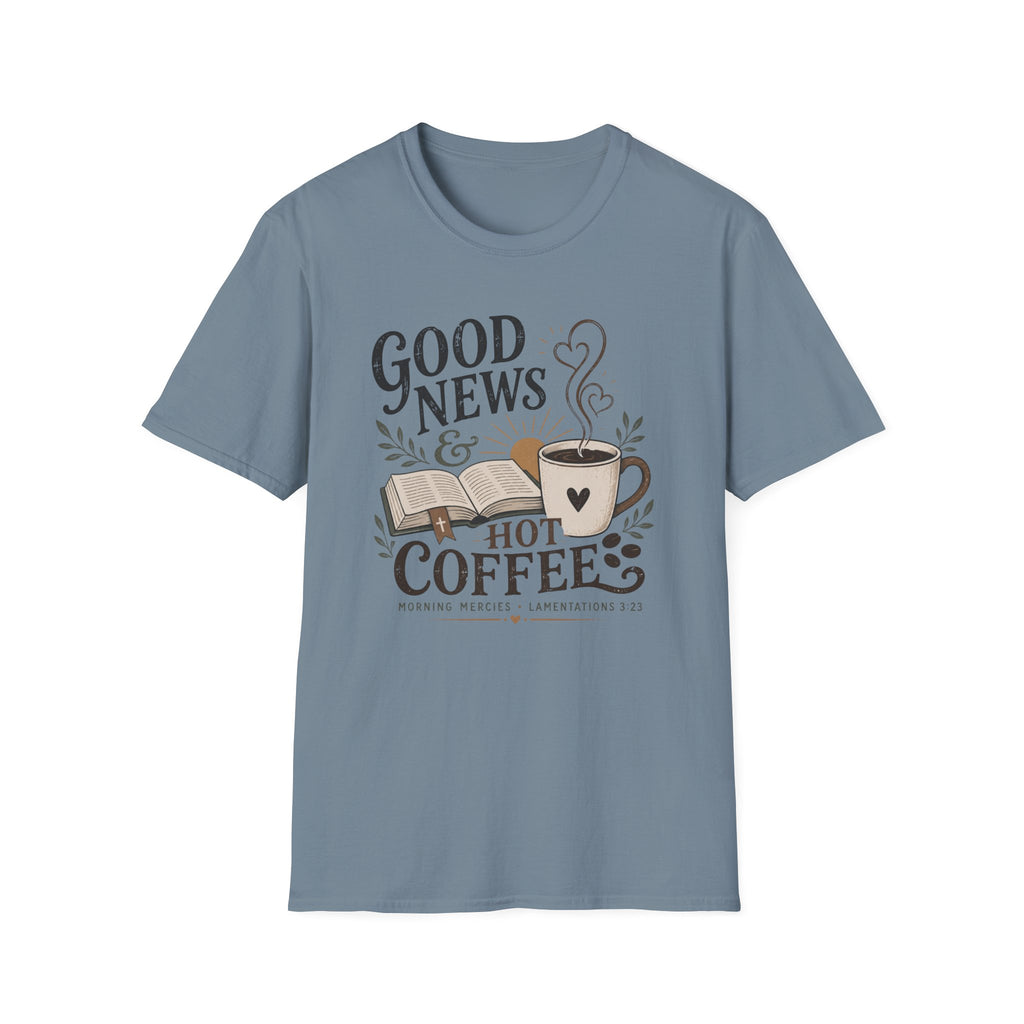 Good News & Hot Coffee T-Shirt