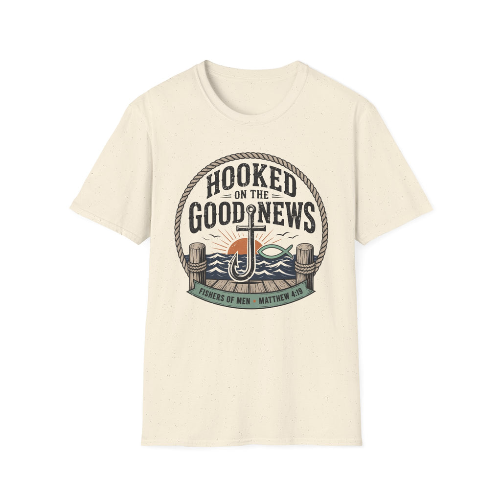 Hooked On The Good News T-Shirt
