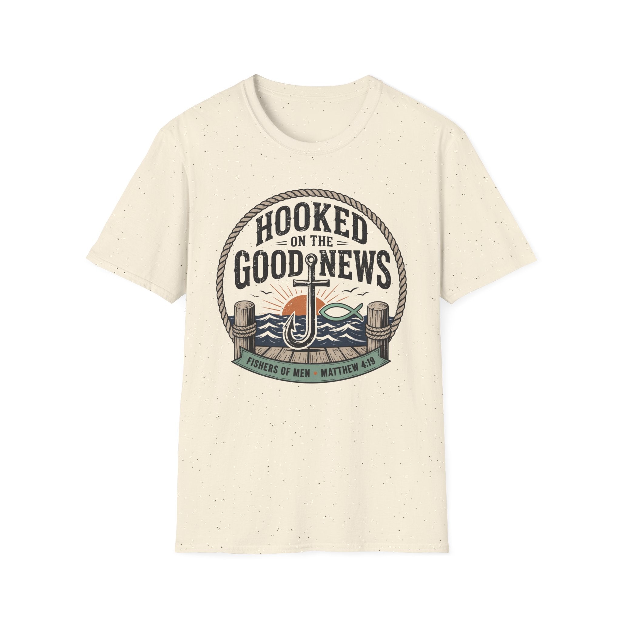 Hooked On The Good News T-Shirt
