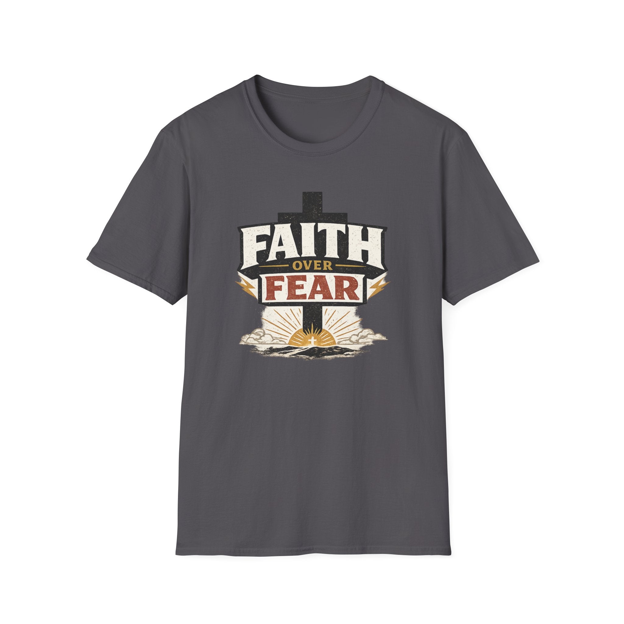 Faith Over Fear Cross T-Shirt