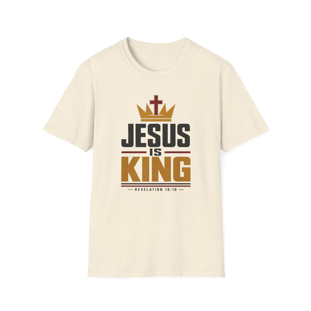 Jesus Is King Crown T-Shirt