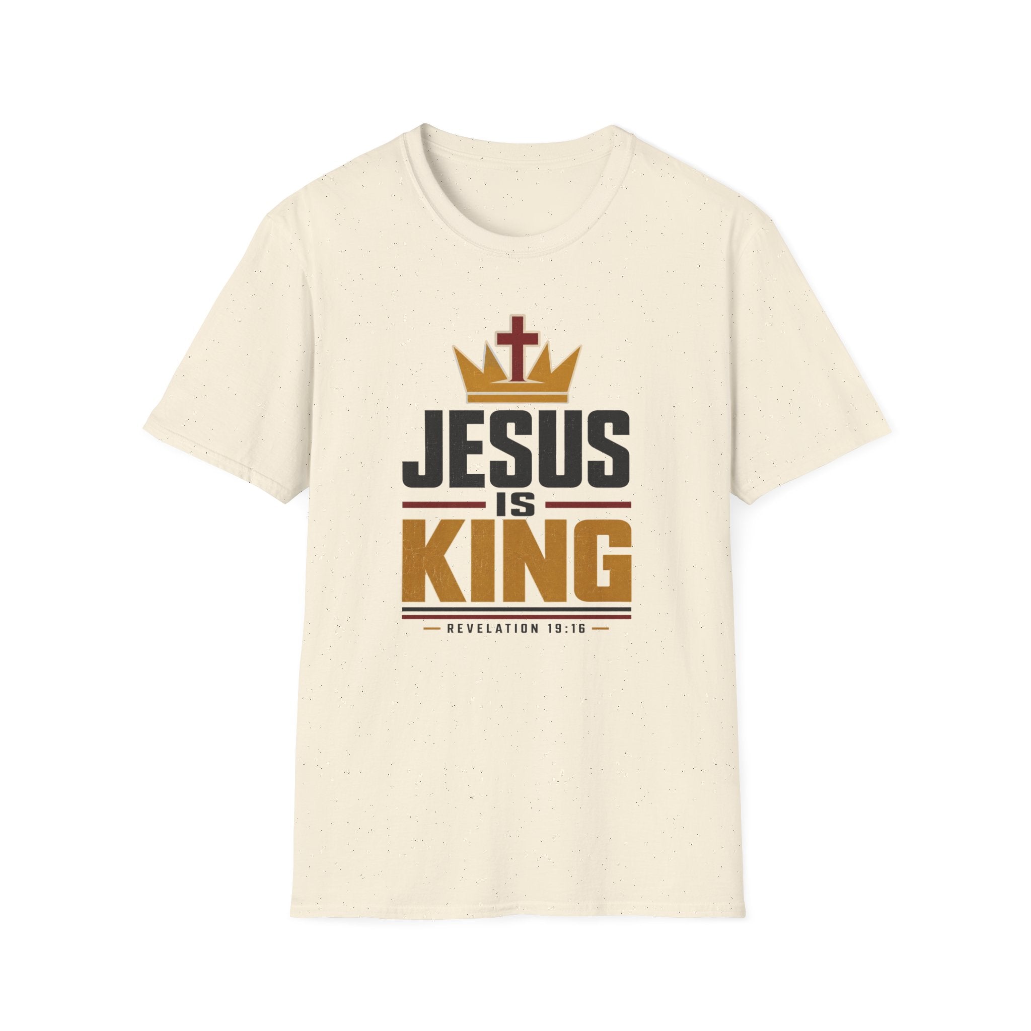 Jesus Is King Crown T-Shirt