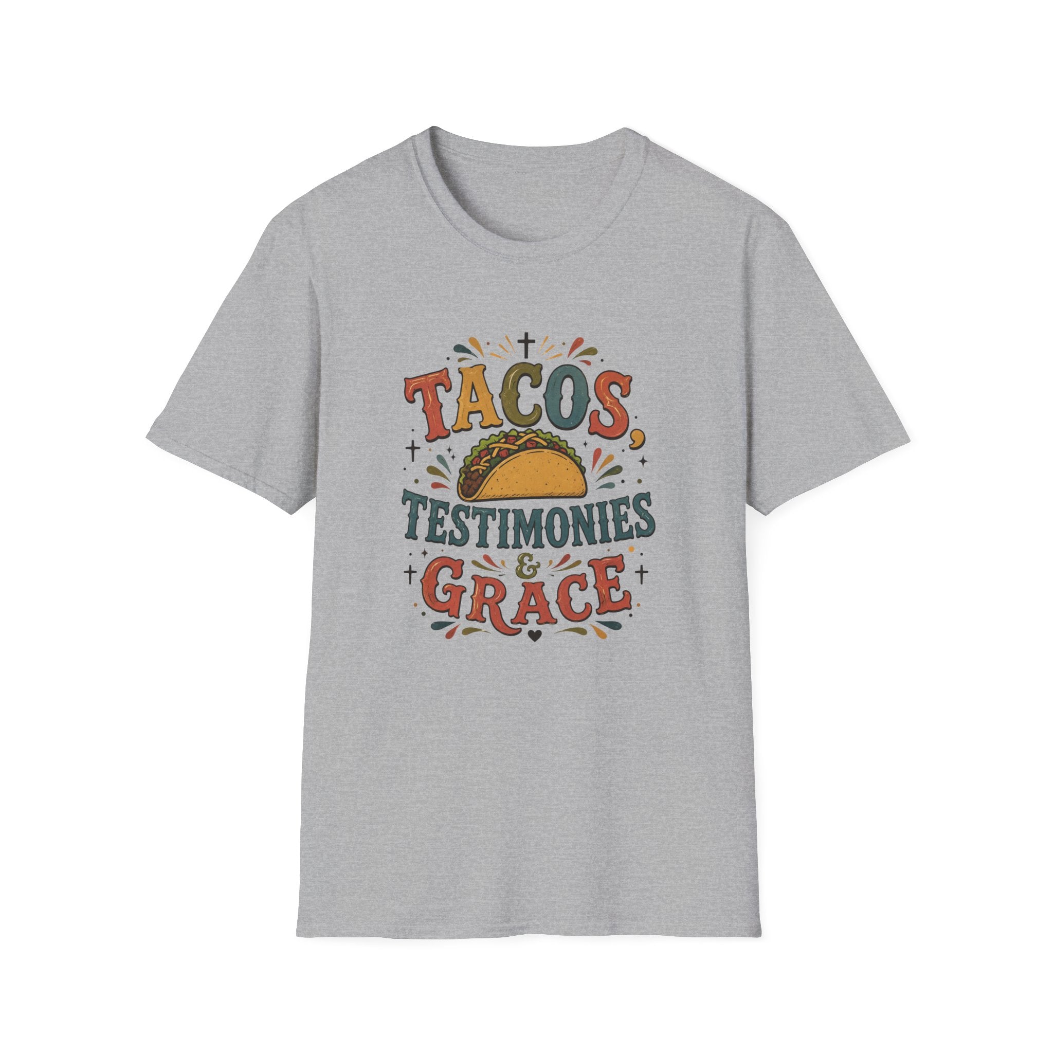 Tacos Testimonies & Grace T-Shirt