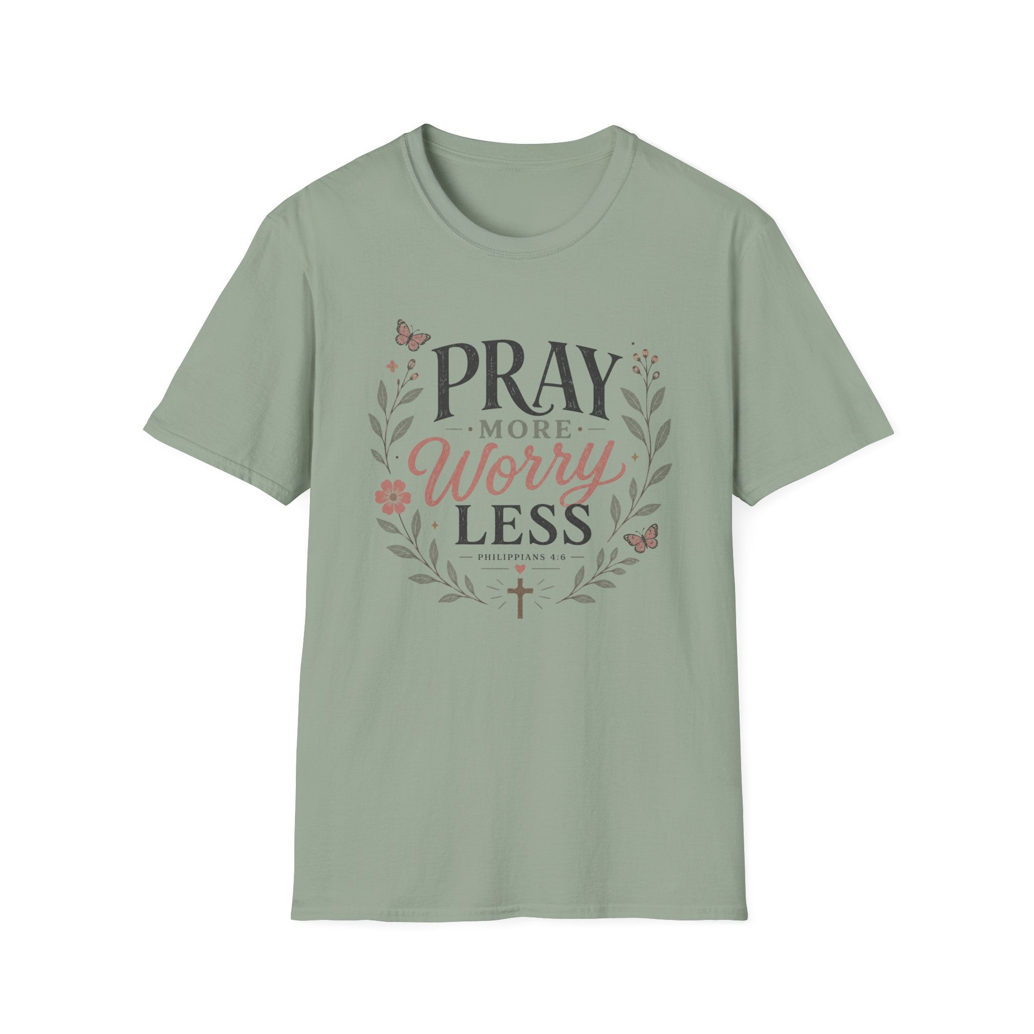 Pray More Worry Less T-Shirt