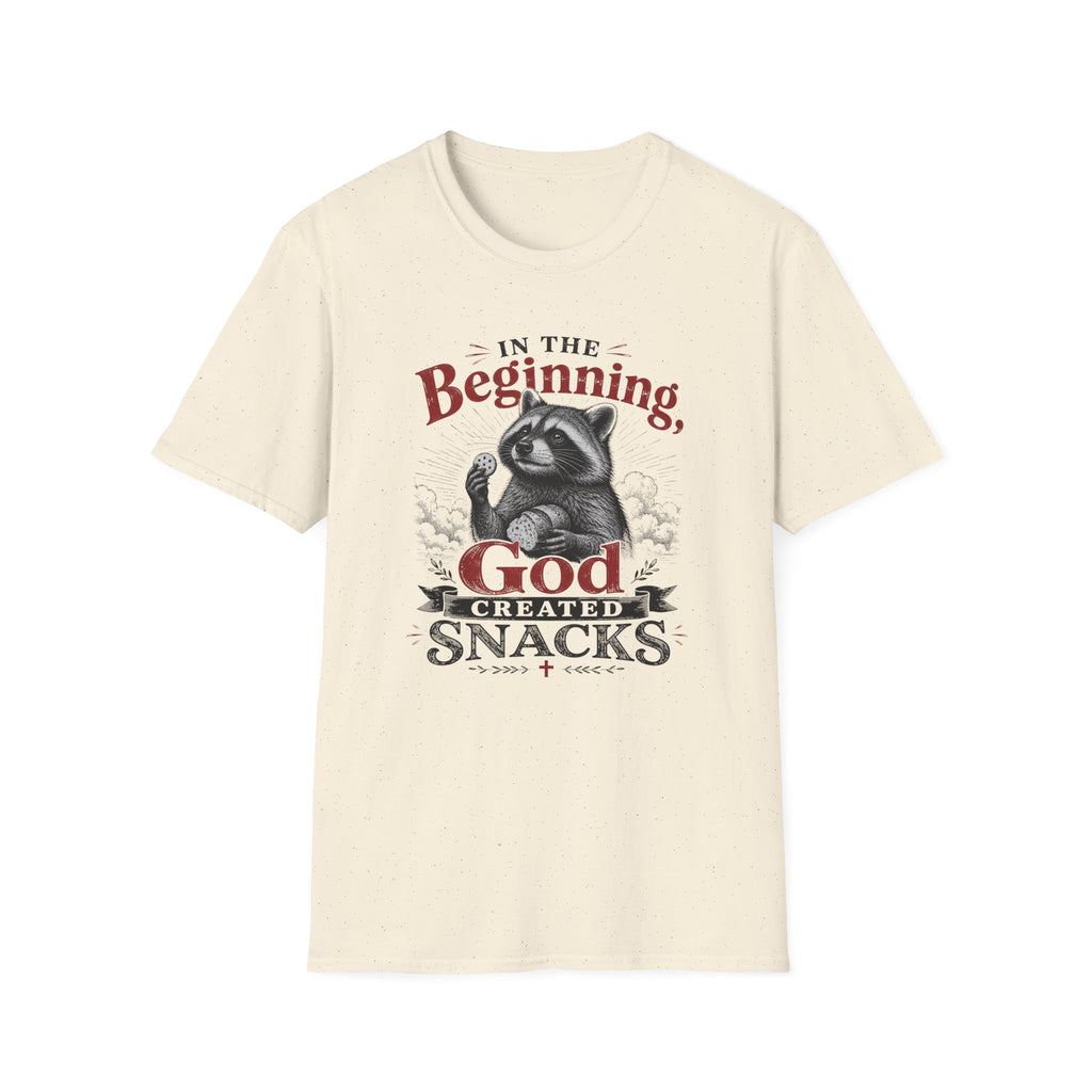 God Created Snacks T-Shirt