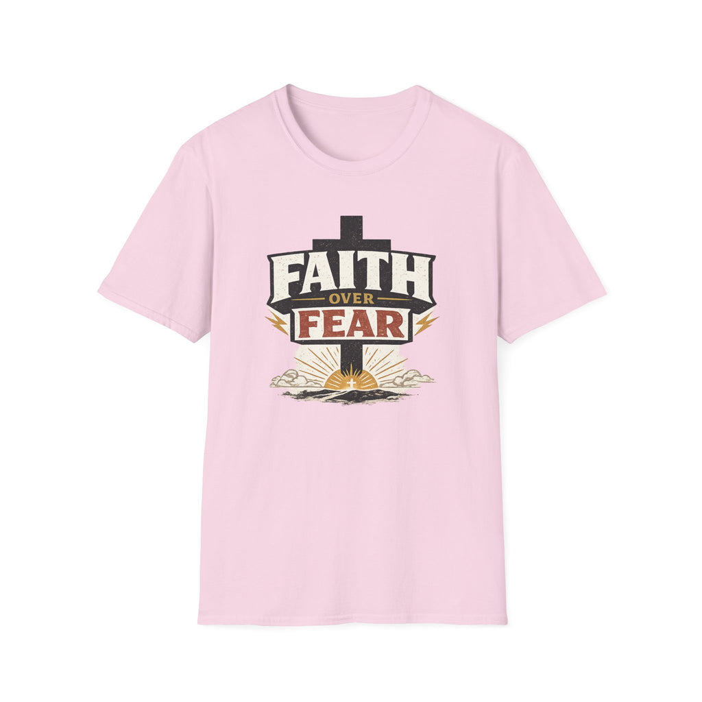 Faith Over Fear Cross T-Shirt