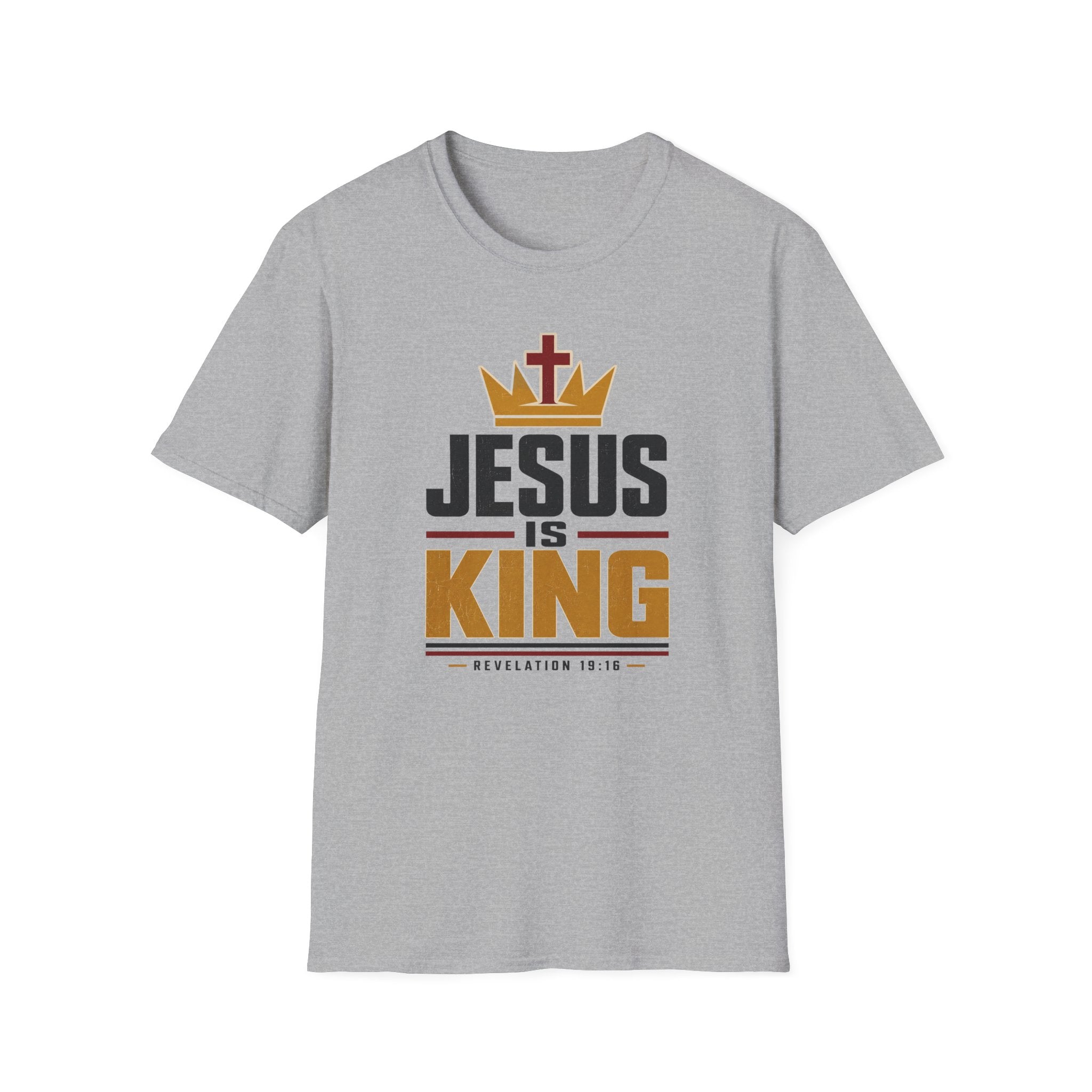 Jesus Is King Crown T-Shirt