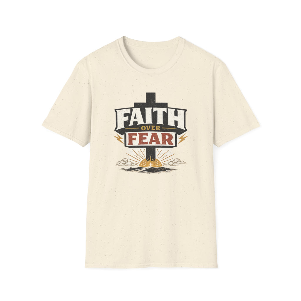 Faith Over Fear Cross T-Shirt
