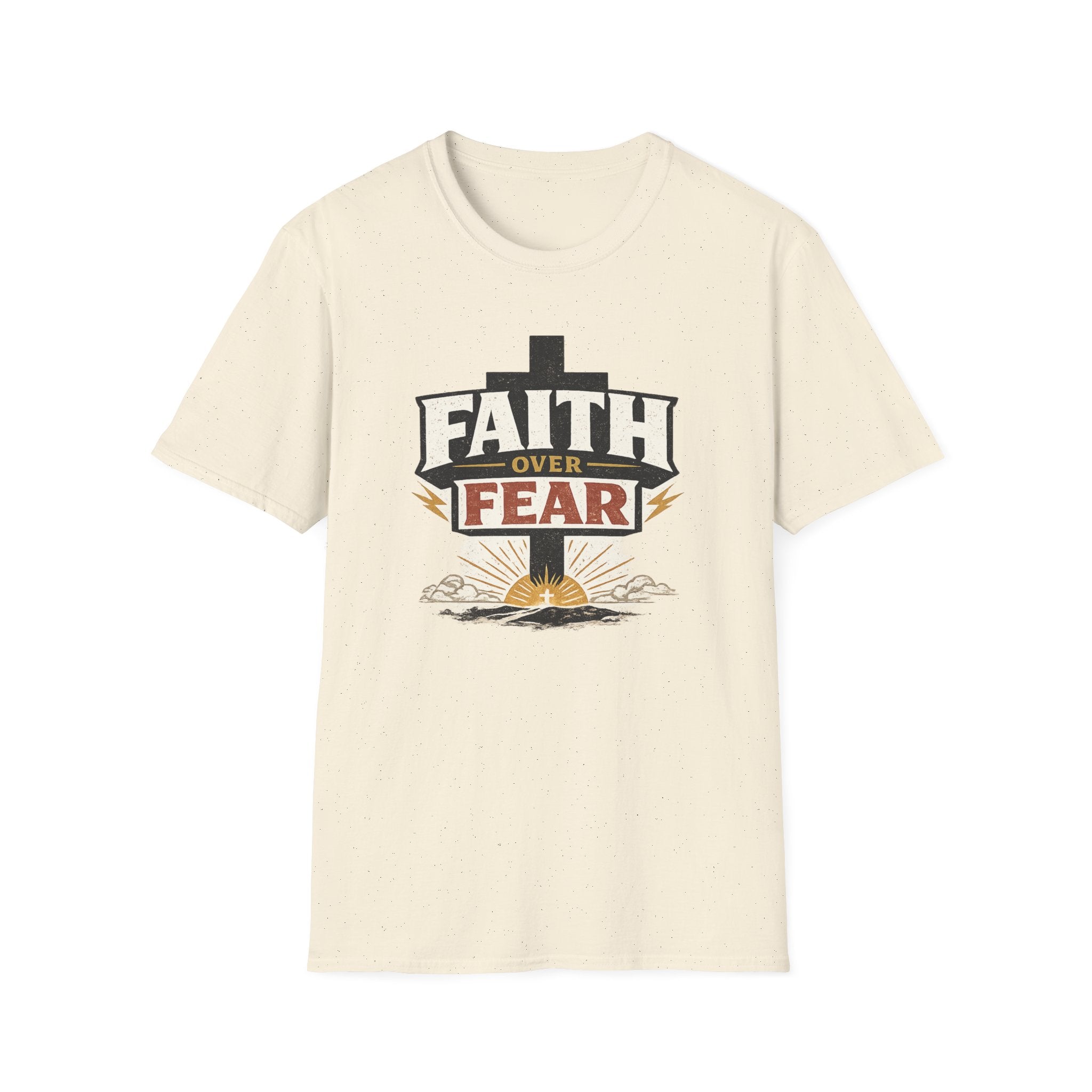 Faith Over Fear Cross T-Shirt