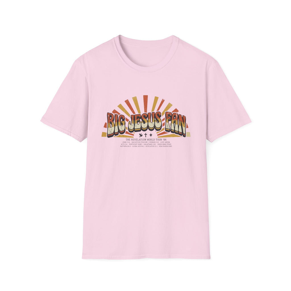 Big Jesus Fan Groovy T-Shirt