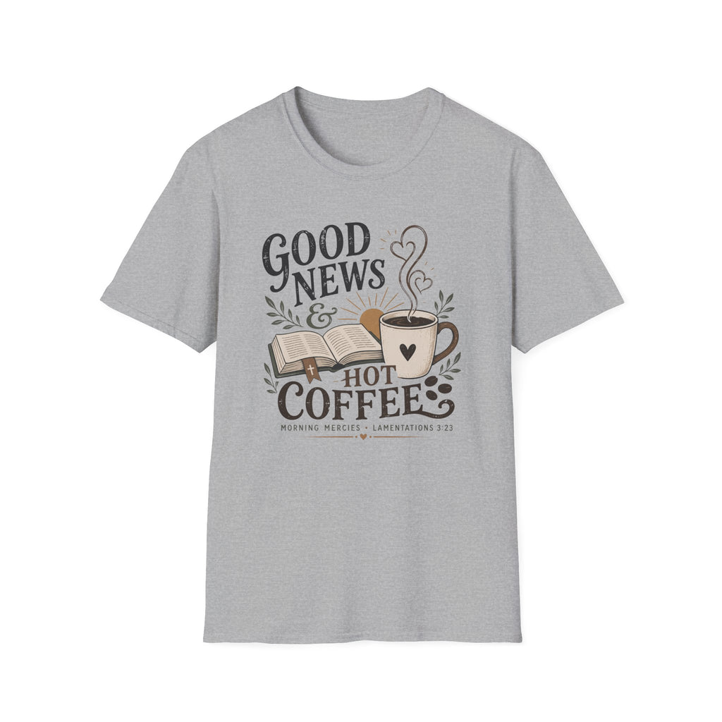 Good News & Hot Coffee T-Shirt