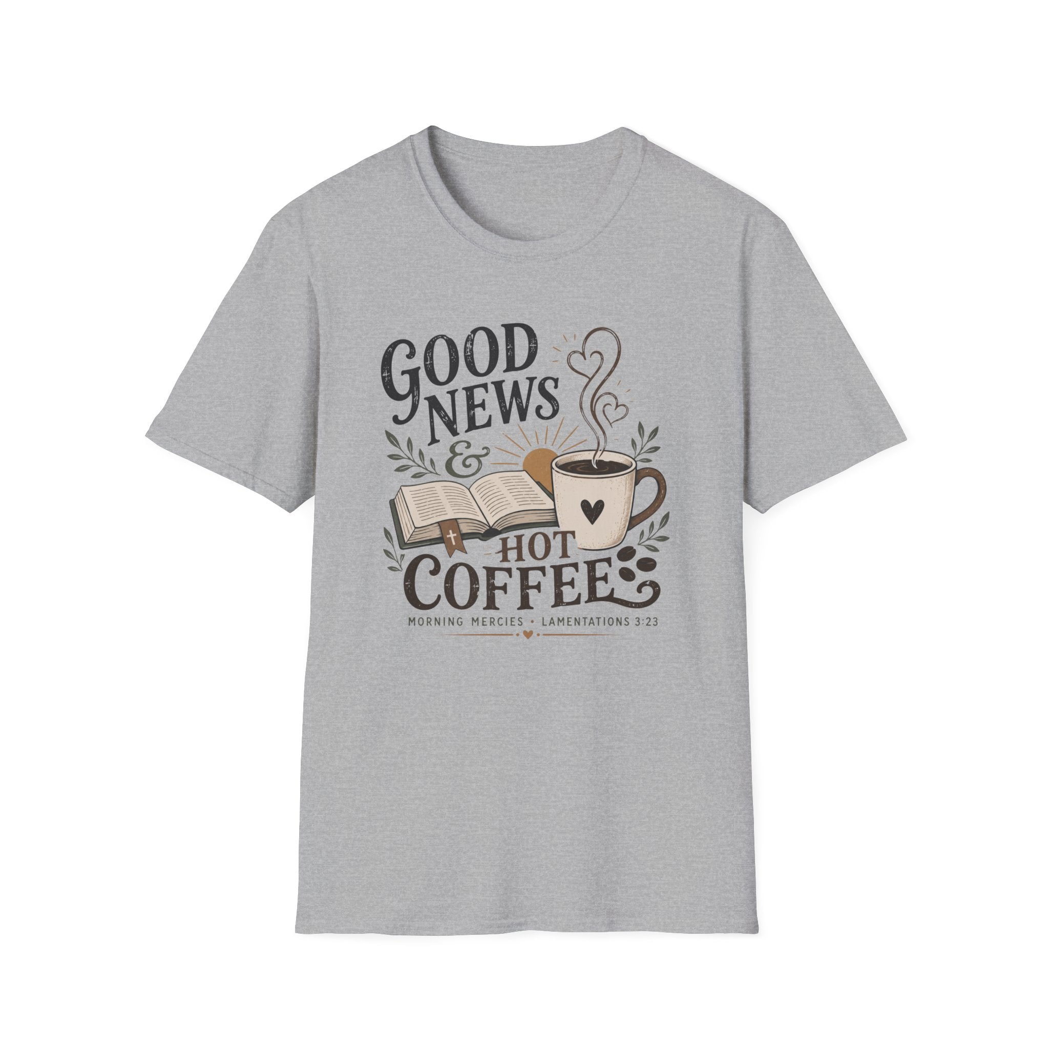 Good News & Hot Coffee T-Shirt