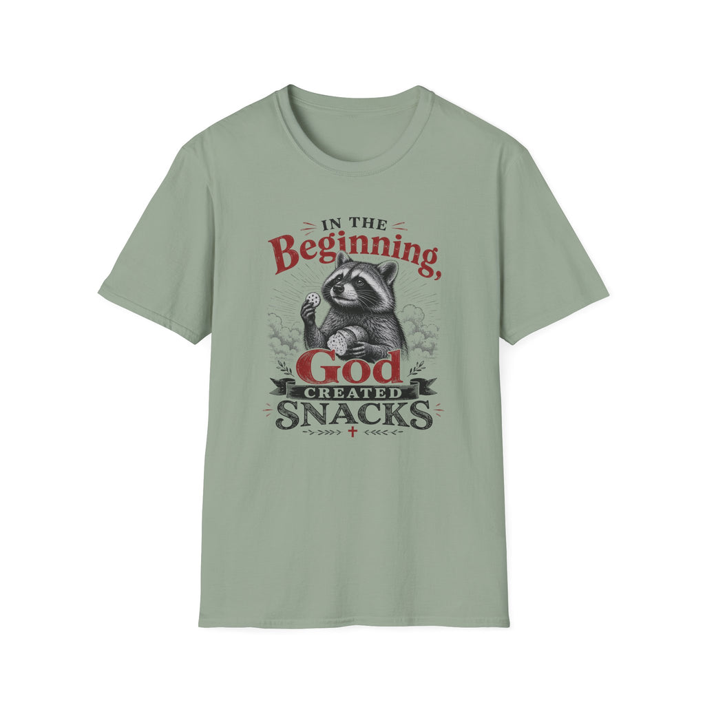 God Created Snacks T-Shirt