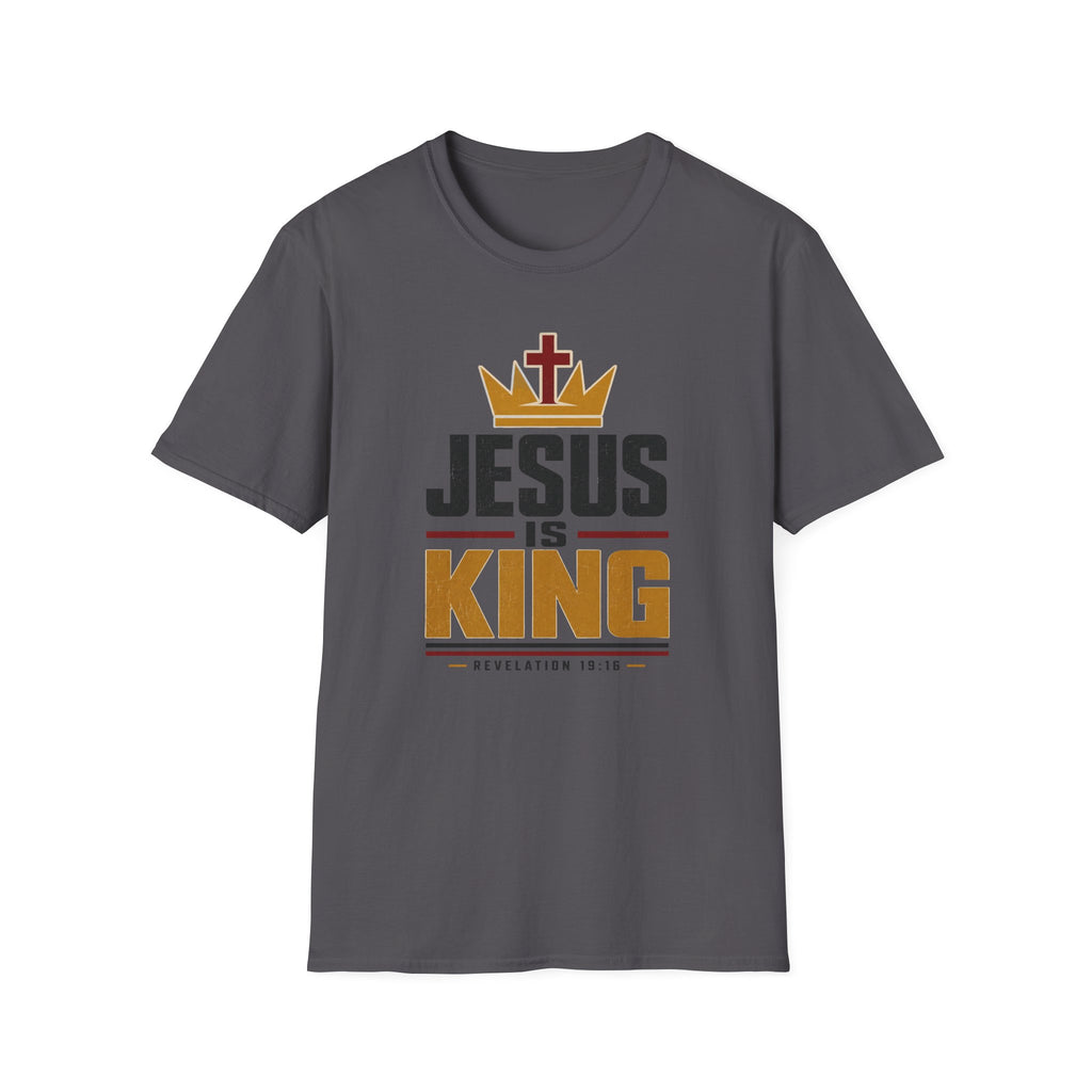 Jesus Is King Crown T-Shirt