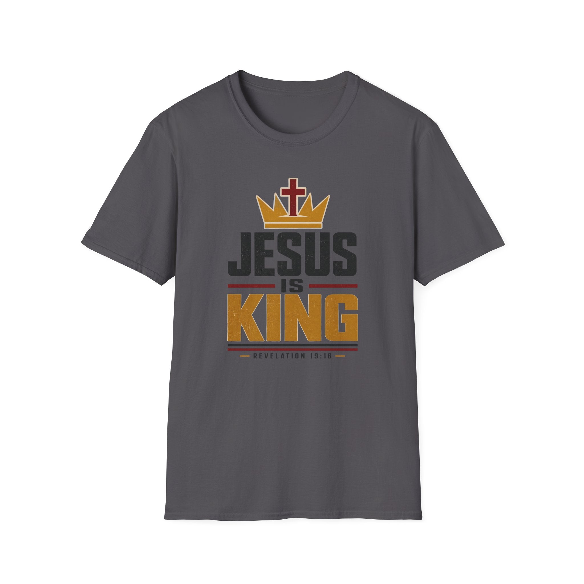 Jesus Is King Crown T-Shirt