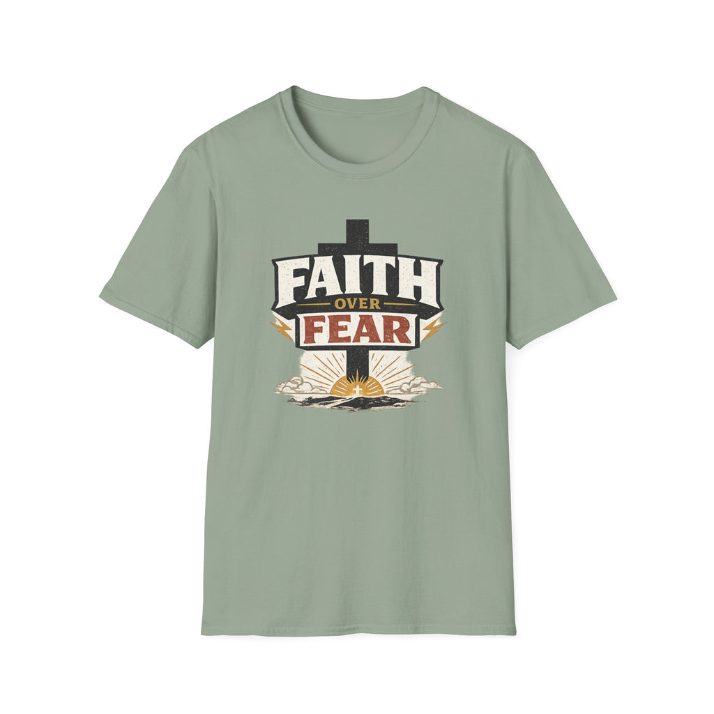 Faith Over Fear Cross T-Shirt