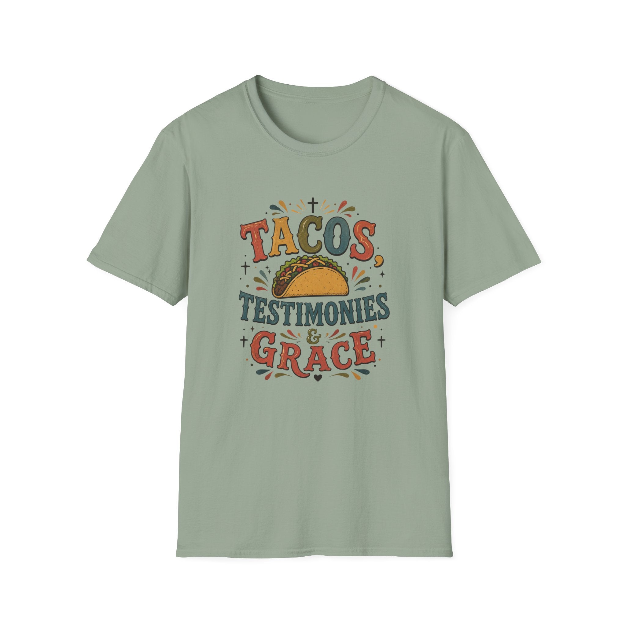 Tacos Testimonies & Grace T-Shirt