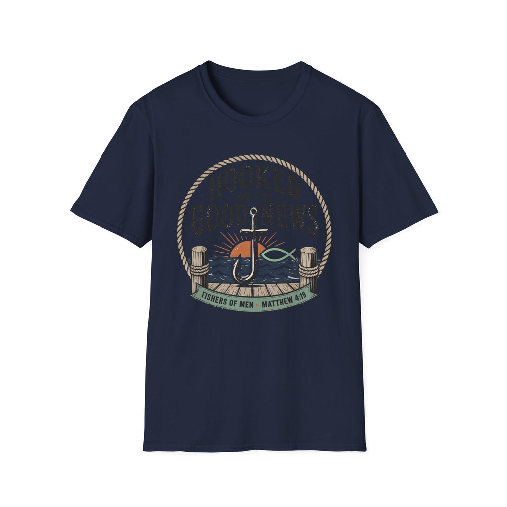 Hooked On The Good News T-Shirt