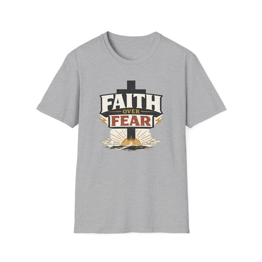 Faith Over Fear Cross T-Shirt