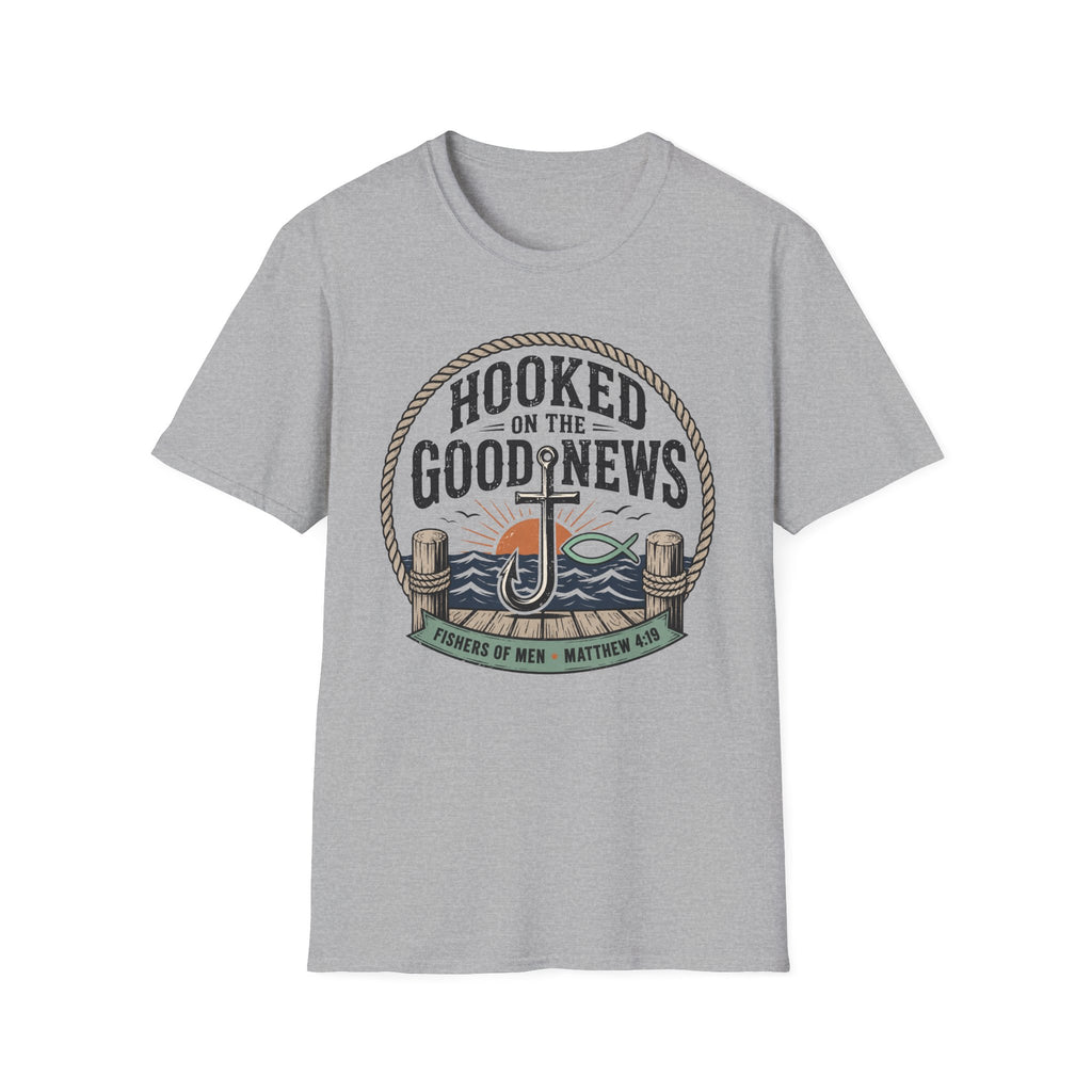 Hooked On The Good News T-Shirt