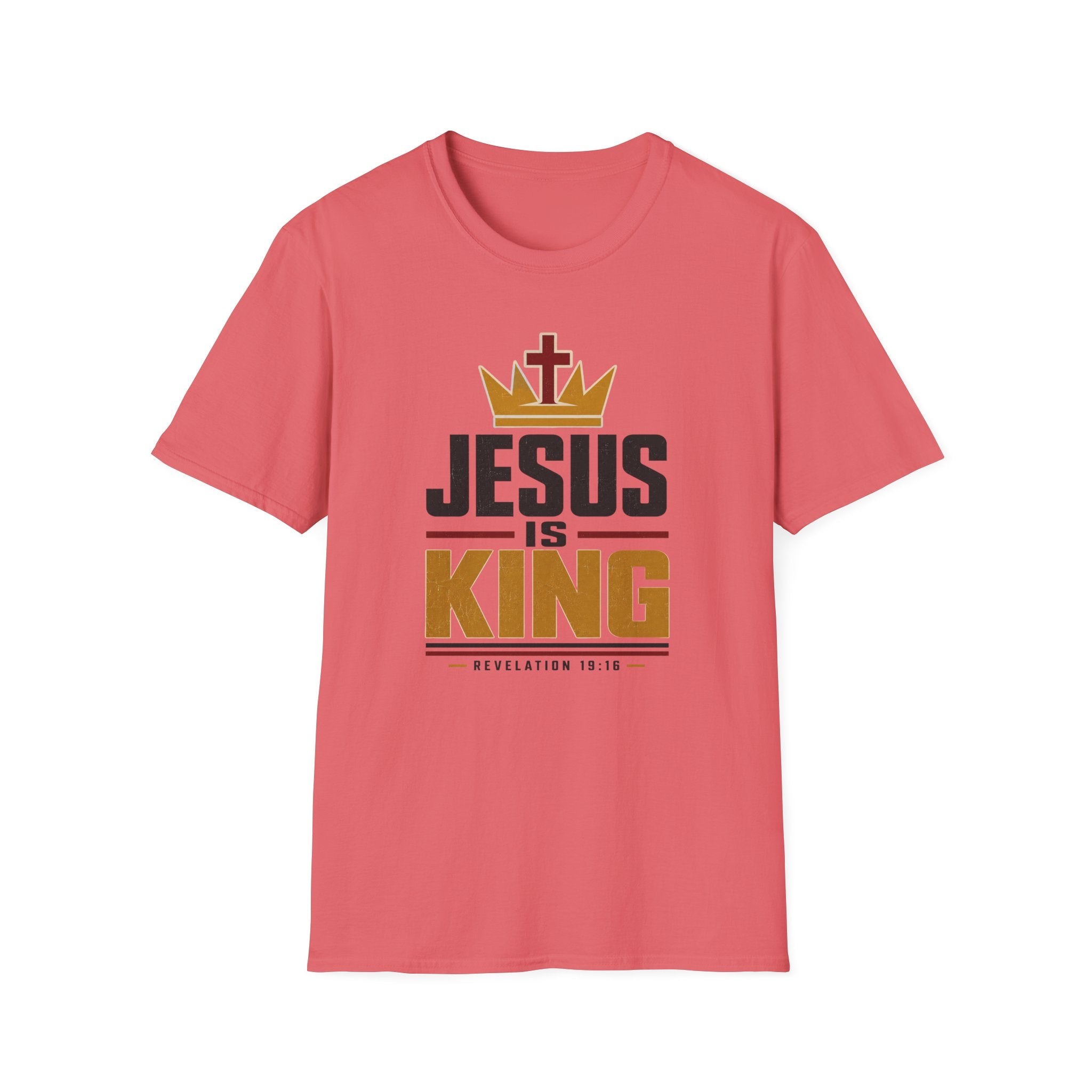 Jesus Is King Crown T-Shirt