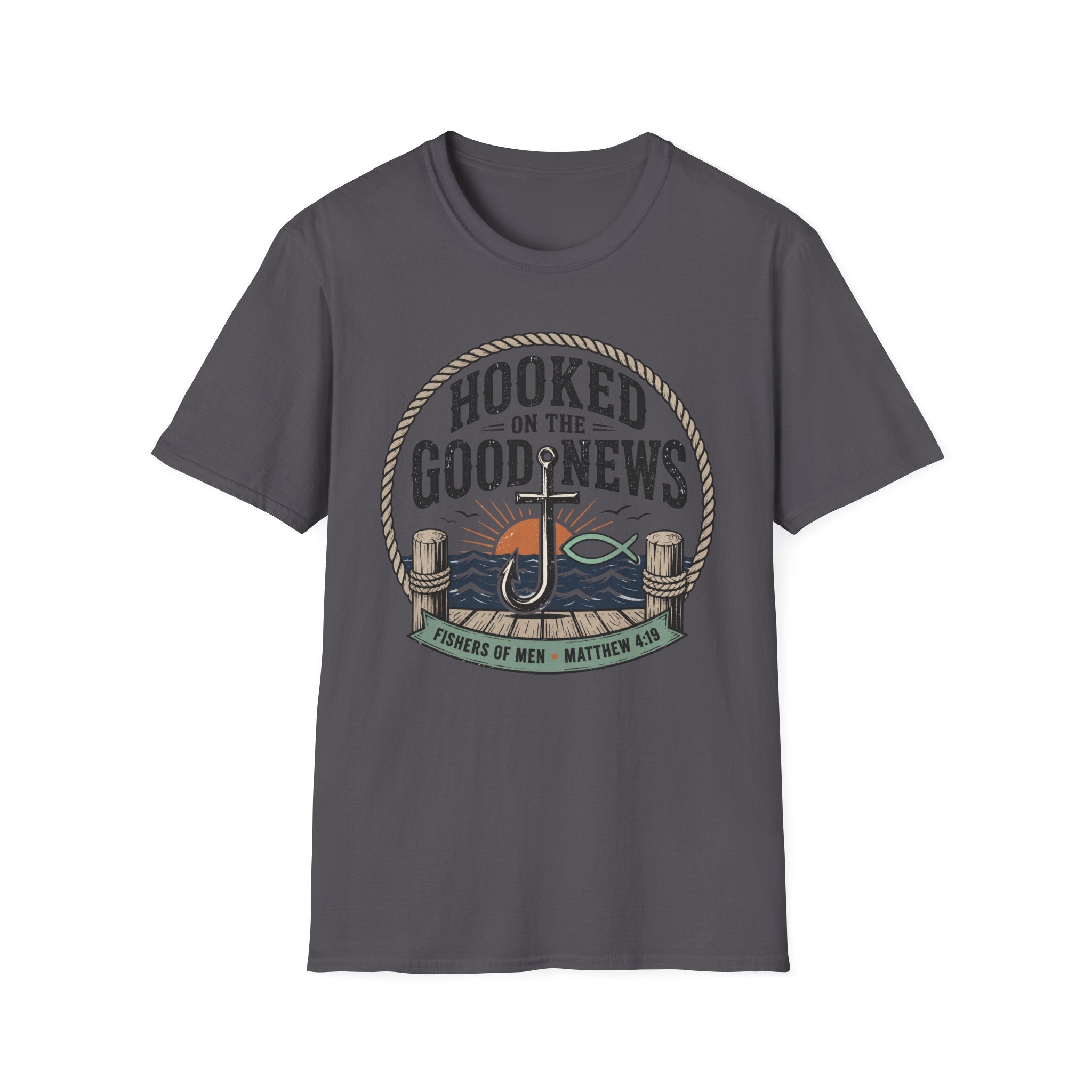 Hooked On The Good News T-Shirt